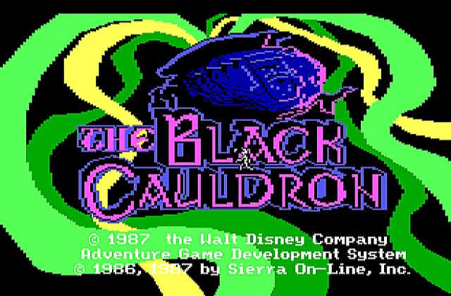 Black Cauldron- Point and Click DOS Game