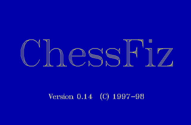 ChessFiz DOS Game