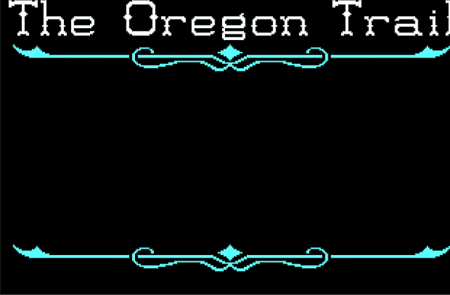 Oregon Trail, The DOS Game