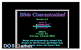 Bible Concentration v3.0 DOS Game