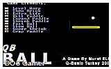 QB-Ball DOS Game