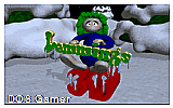 3D Lemmings Winterland DOS Game