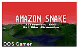 Amazon Snake DOS Game