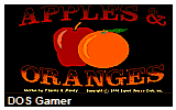 Apples and Oranges DOS Game