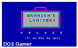 Brandon's Lunchbox DOS Game