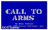 Call to Arms DOS Game