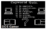 Capworld DOS Game