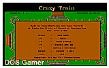 Crazy Train DOS Game