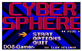Cybersphere Plus DOS Game
