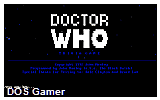 Doctor Who Trivia Game Vol. 1 DOS Game