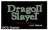Dragon Slayer- The Legend of Heroes DOS Game