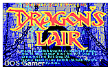 Dragon's Lair DOS Game