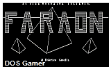 Faraon DOS Game