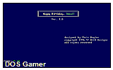 Happy Birthday, Yoshi! DOS Game