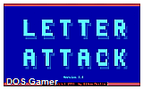 Letter Attack DOS Game
