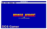 Missle Attack DOS Game