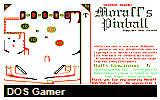 Moraff's Pinball DOS Game