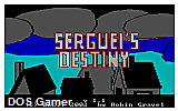 Serguei's Destiny DOS Game