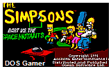 Simpsons Bart Vs Space Mutants DOS Game