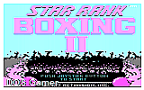 Star Rank Boxing II DOS Game