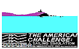 The American Challenge- A Sailing Simulation DOS Game