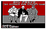 The Big Three DOS Game