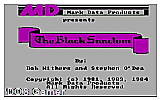 The Black Sanctum DOS Game