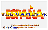 The Games '92 - Espana DOS Game