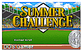 The Games- Summer Challenge DOS Game