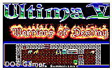 Ultima V- Warriors of Destiny DOS Game
