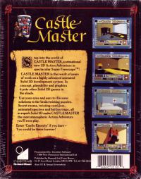 Castle Master Box Artwork Rear