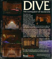 Dive- The Conquest of Silver Eye Box Artwork Rear