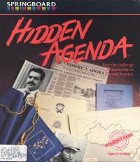 Hidden Agenda Box Artwork Front