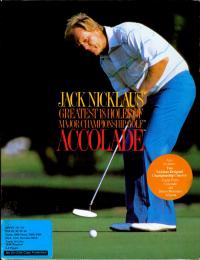 Jack Nicklaus Greatest 18 Holes of Major Championship Golf Box Artwork Front