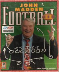 John Madden Football II Box Artwork Front