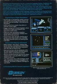 Space Rogue Box Artwork Rear