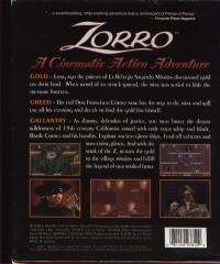 Zorro Box Artwork Rear