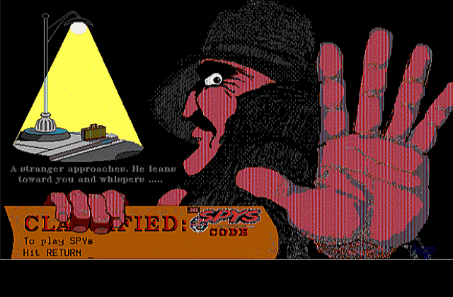 386 Spys DOS Game