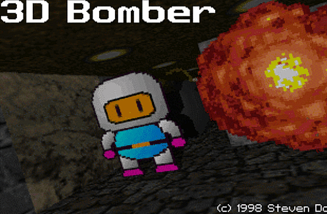 3D Bomber DOS Game