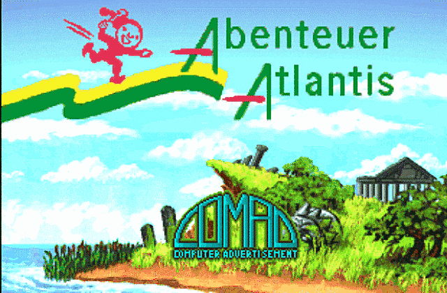 Abenteuer Atlantis DOS Game