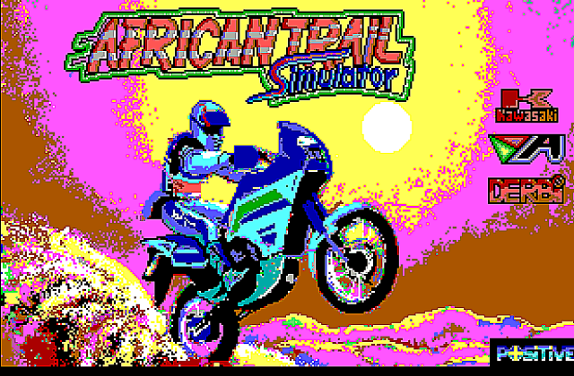 African Trail Simulator DOS Game