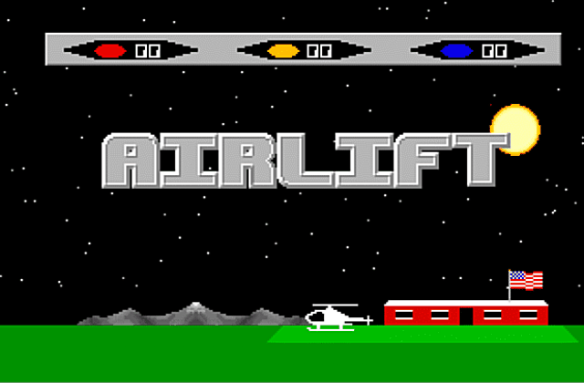 Airlift Rescue DOS Game