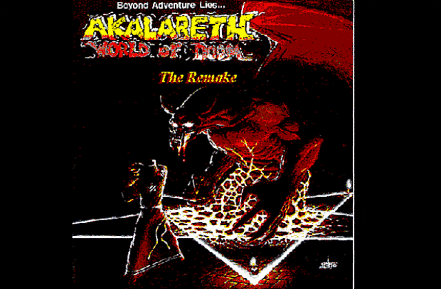 Akalabeth Remake DOS Game