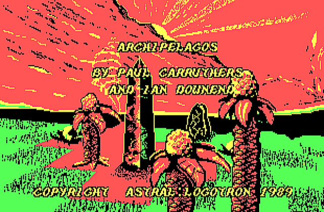 Archipelagos (CGA) DOS Game