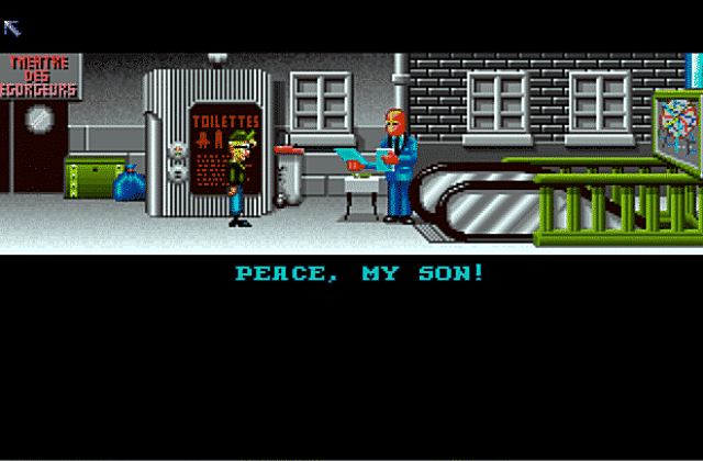 Bargon Attack DOS Game