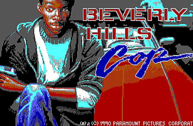 Beverly Hills Cop DOS Game