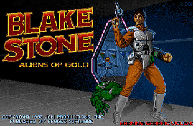 Blake Stone Aliens Of Gold DOS Game
