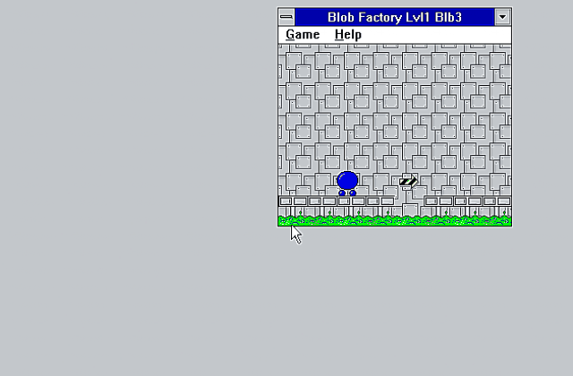 Blob Factory DOS Game