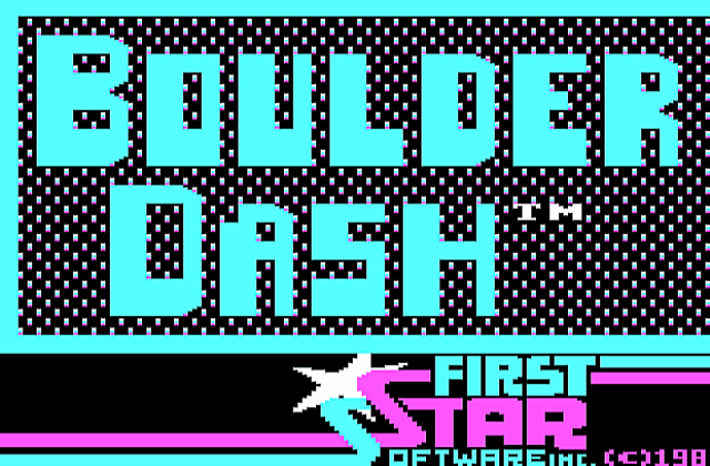 Boulder Dash DOS Game