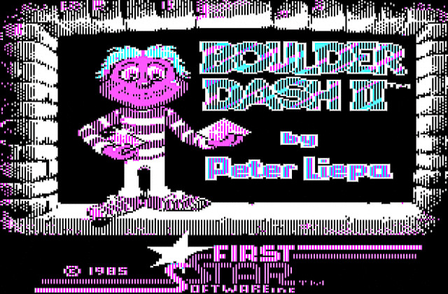 Boulder Dash II- Rockford's Revenge DOS Game